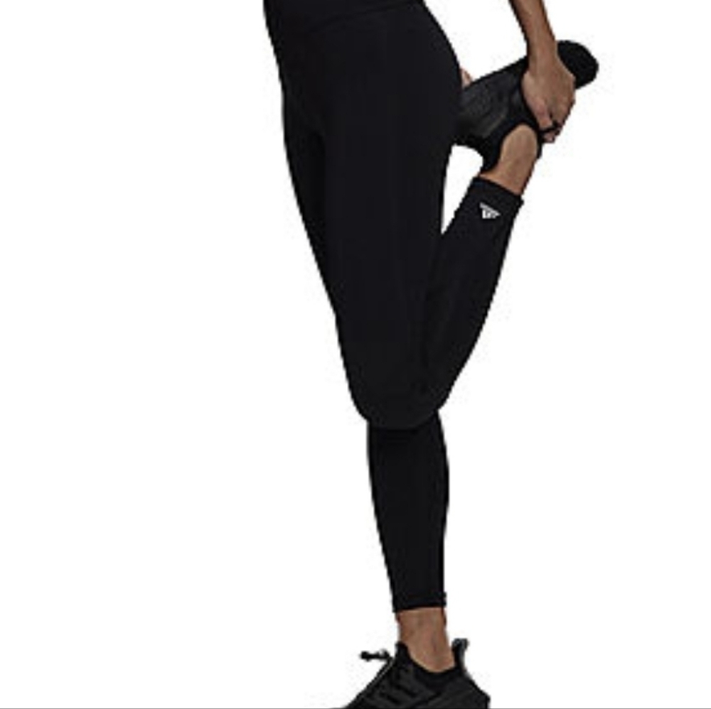 Adidas Womens Mid Rise 7/8 Length Athletic Leggings Size 1X